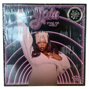 Yola Stand For Myself Vinyl LP PURPLE MARBLE Magnolia Record Club with Poster